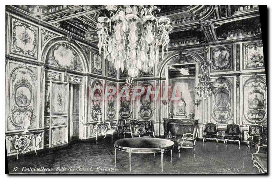 Fontainebleau. Sitzungssaal. Ensemble — L.V. & C. n°17
