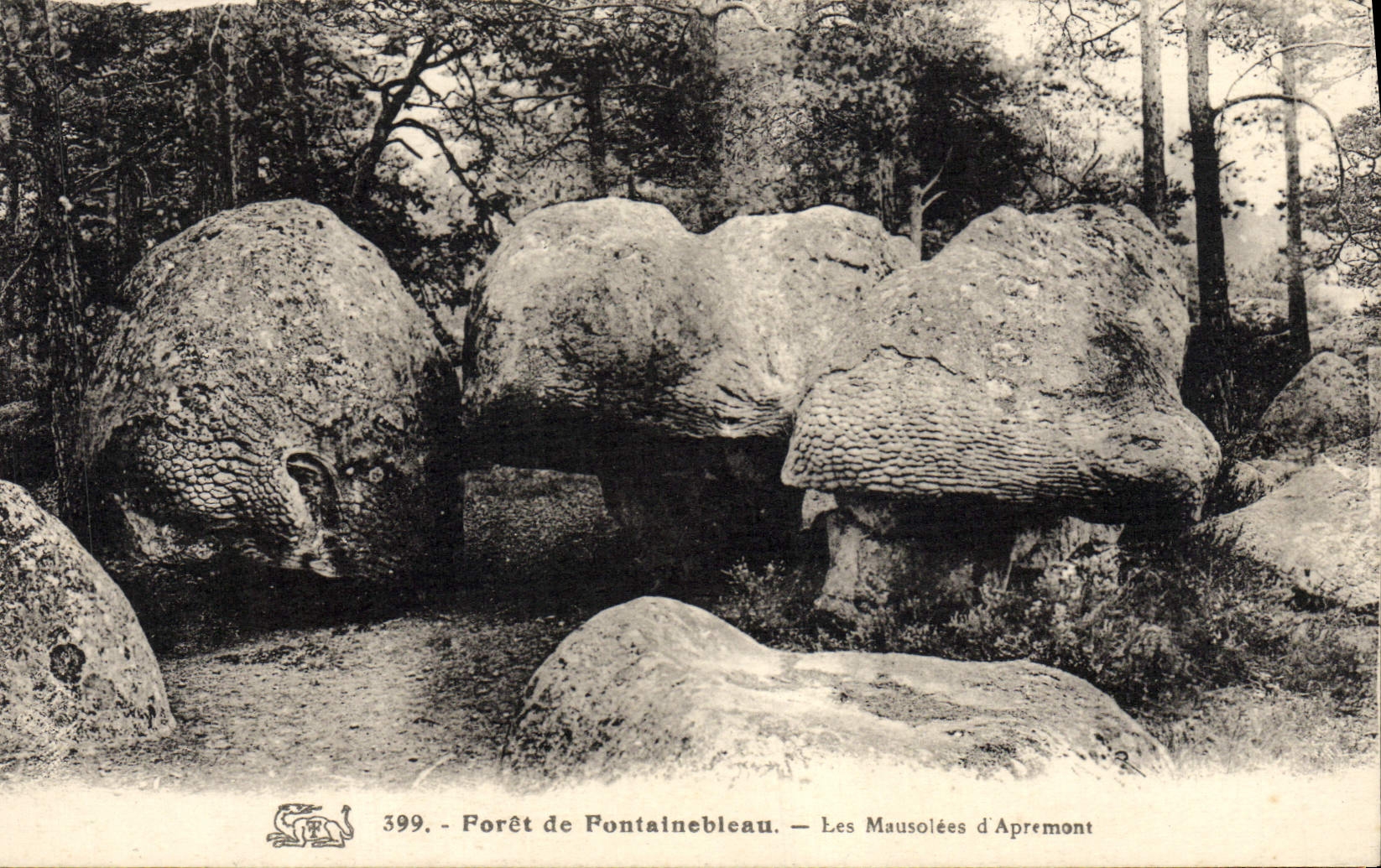 Bosque de Fontainebleau — Los Mausoleos de Apremont — n°399