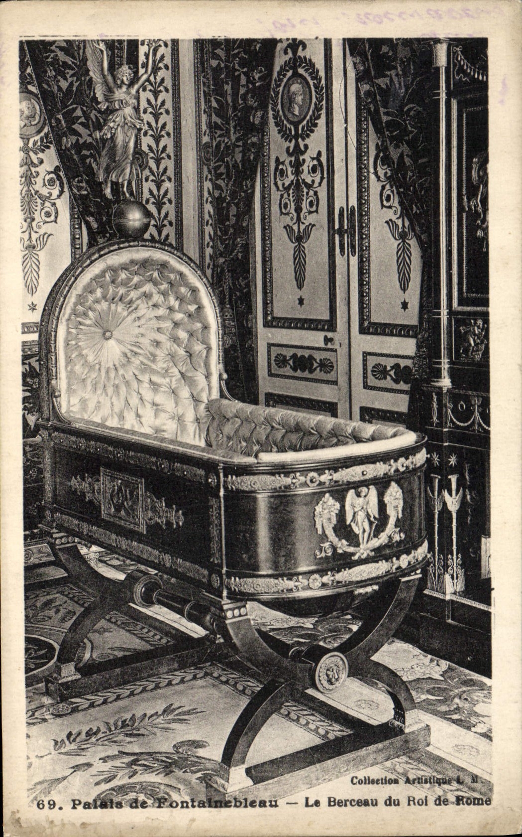 Palacio de Fontainebleau — El Cuna del Rey de Roma — Colección Artística L. M.