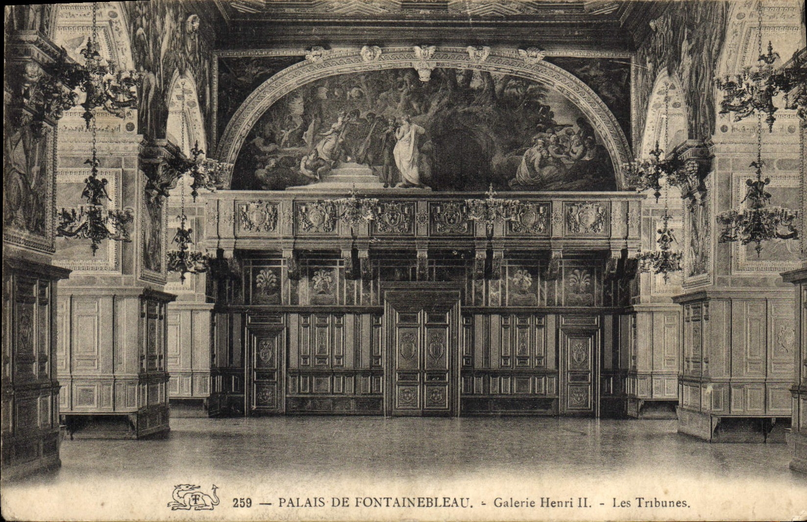 Paleis van Fontainebleau — Galerij Henri II — De Tribunes — n° 259