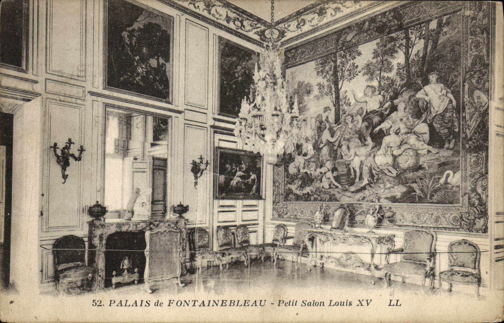 Palazzo di Fontainebleau - Salotto Piccolo di Luigi XV — LL