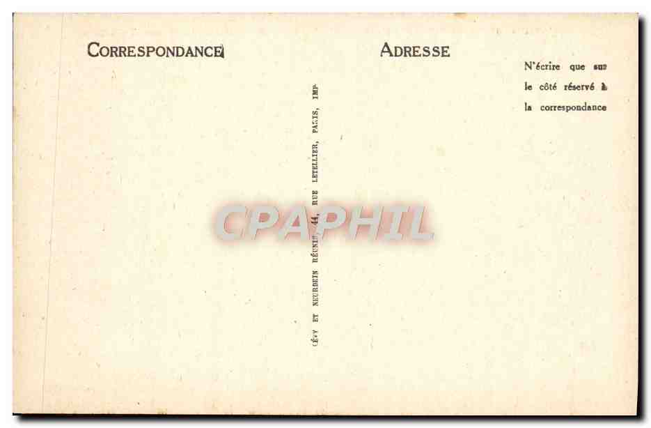 CPA Tapisserie de la Reine Mathilde Bayeux Le duc Guillaume  — Verso