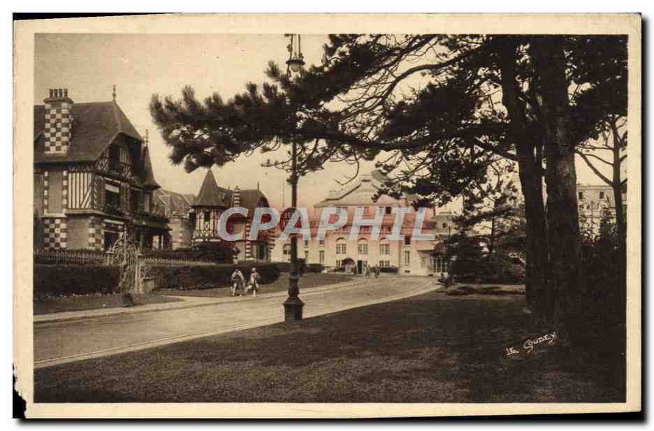 Cabourg — Le Casino et Jardins du Grand Hôtel — éditeur Le Coubey
