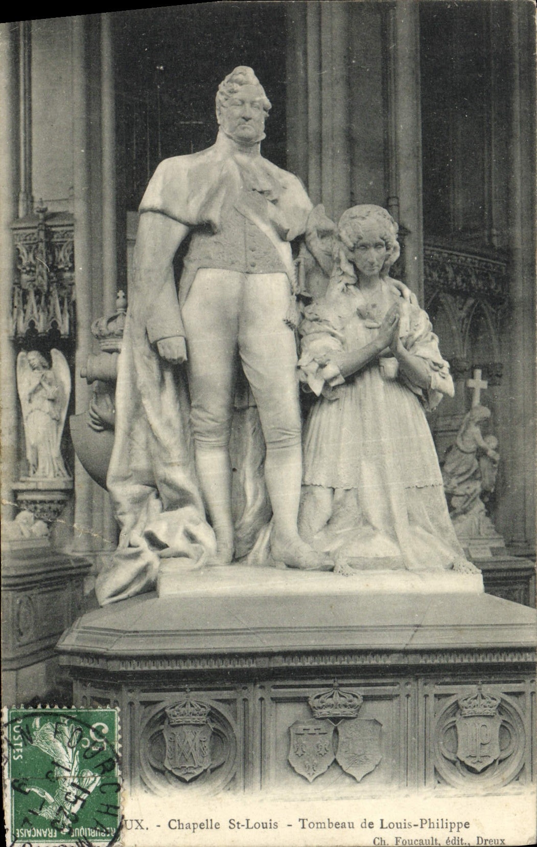 Kapelle St. Louis - Grabmal von Louis-Philippe — Ch. Foucault, Verlag, Dreux
