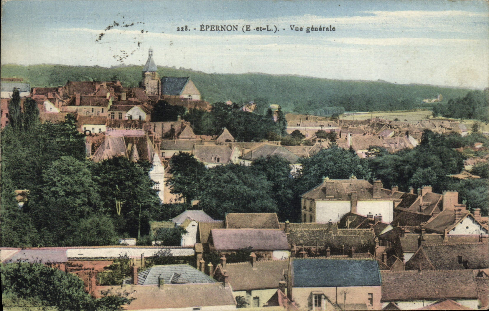 ÉPERNON (E.-et-L.) — Vue générale — Cliché G. Potencit, Drenx, n°228