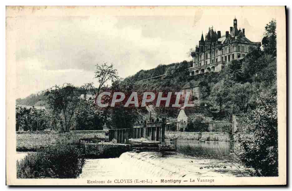 Environs de CLOYES (E.-et-L.) - Montigny - Le Vannage — Éditeur Brethaut, Pully