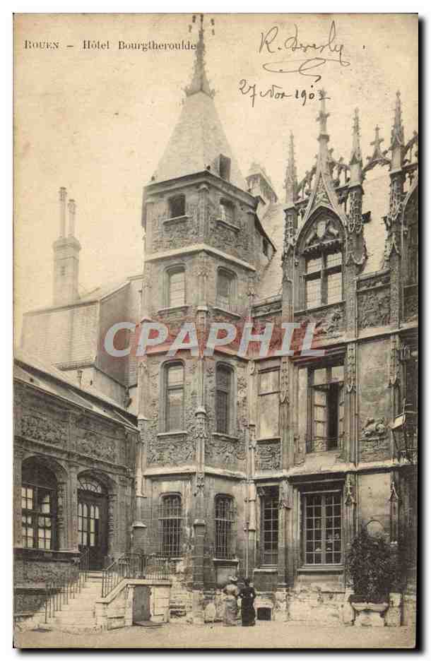 CPA Rouen Hotel Bourgtheroulde 