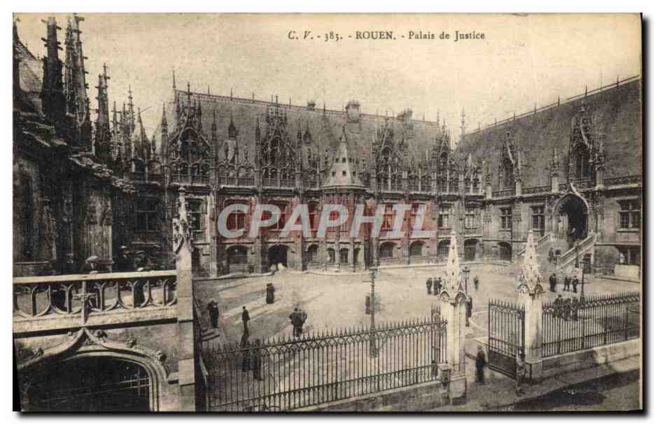 CPA Rouen Palais de Justice 