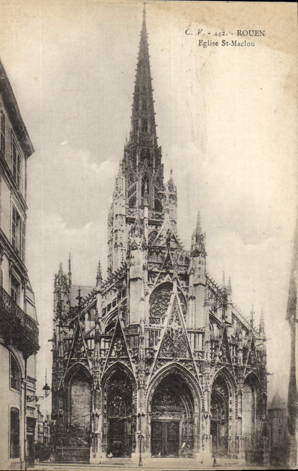CPA Rouen Eglise St Maclou