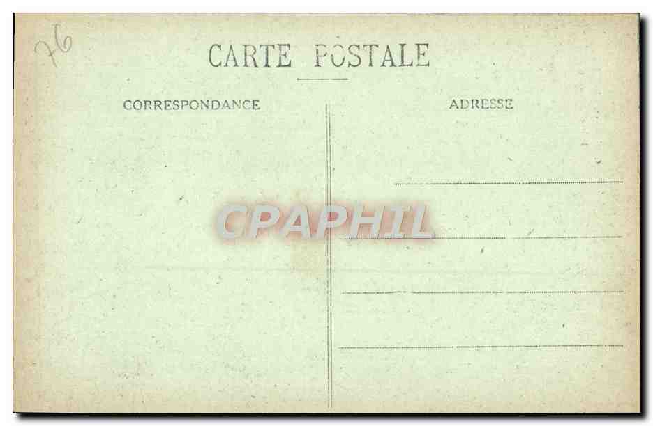 CPA Rouen Eglise St Maclou — Verso