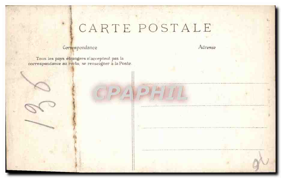 CPA Le Havre Eglise Notre Dame  — Rückseite