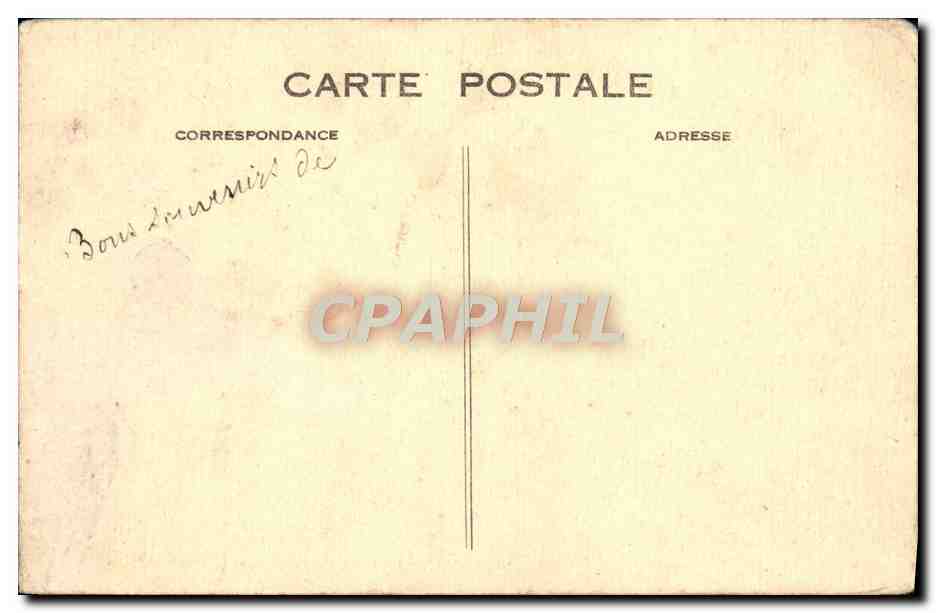 CPA Rouen Vue Generale des Quais et de la Seine  — Verso