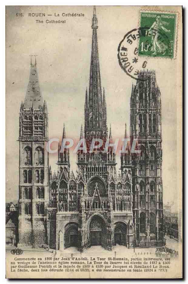 CPA Rouen La Cathedarle 