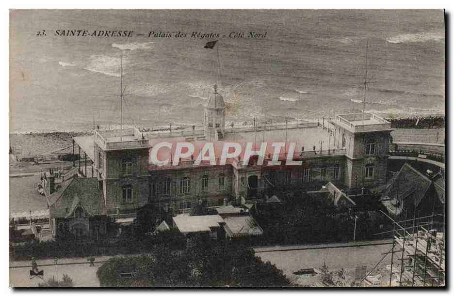 CPA Sainte Adresse Palais des Regates Cote Nord 