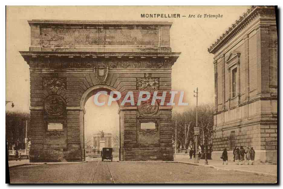 Montpellier — Arc de Triomphe — éditeur Falsague