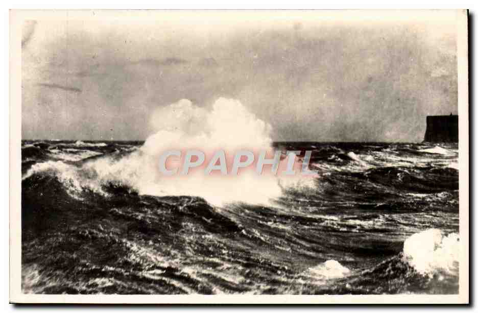 Palavas-les-Flots — La mer un jour de gros temps — C.A.P. 17, Rue des Pyrénées, Lourdes
