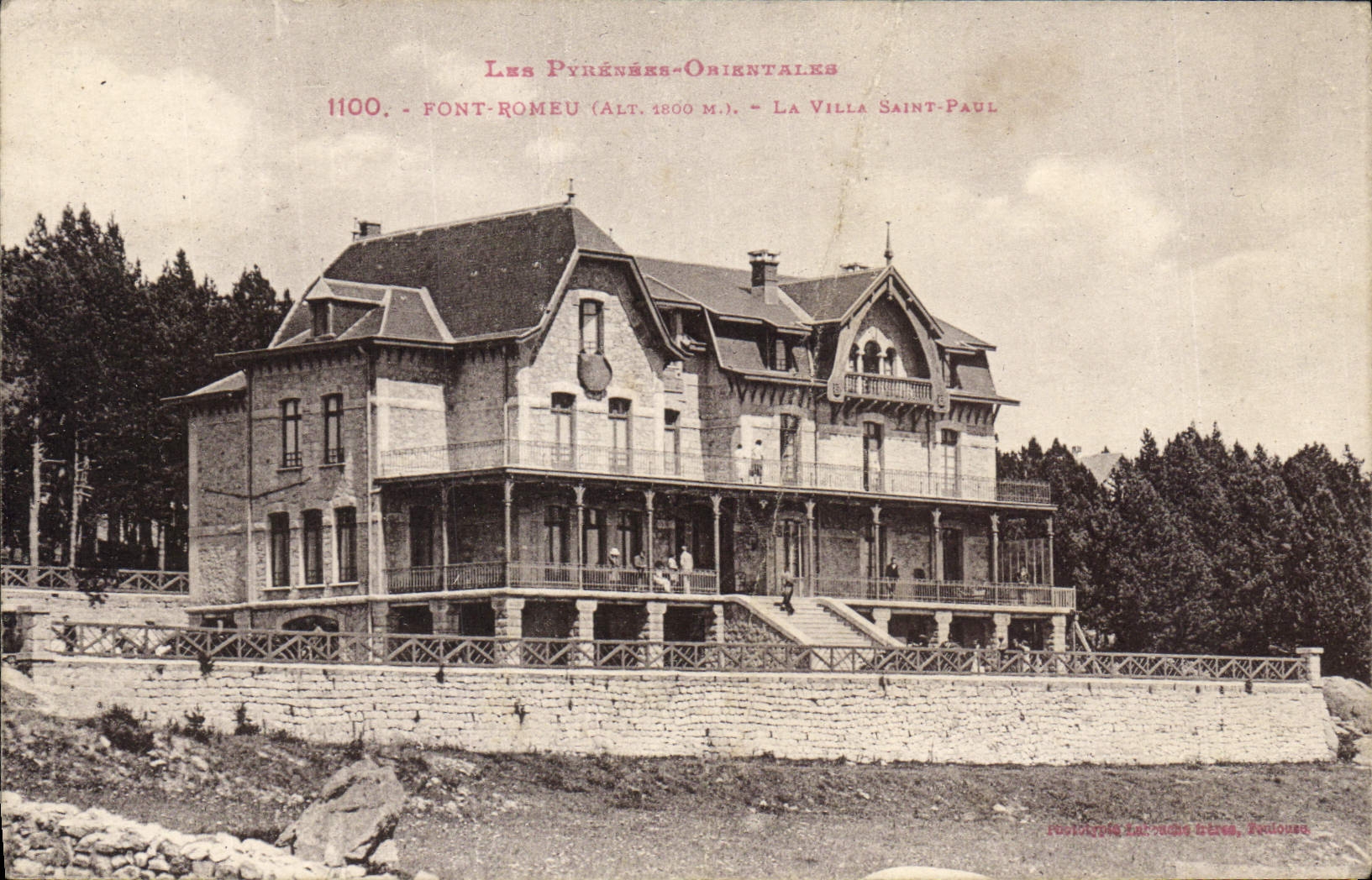 CPA Font Romeu Calt La Villa Saint Paul