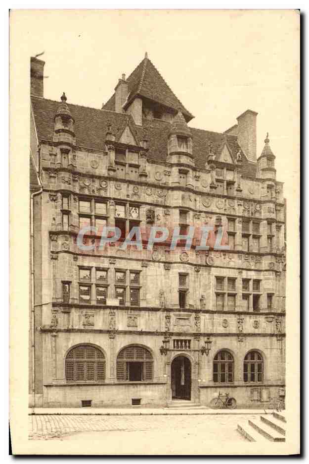 CPA Paray le Monial Hotel de Ville Monument Historique