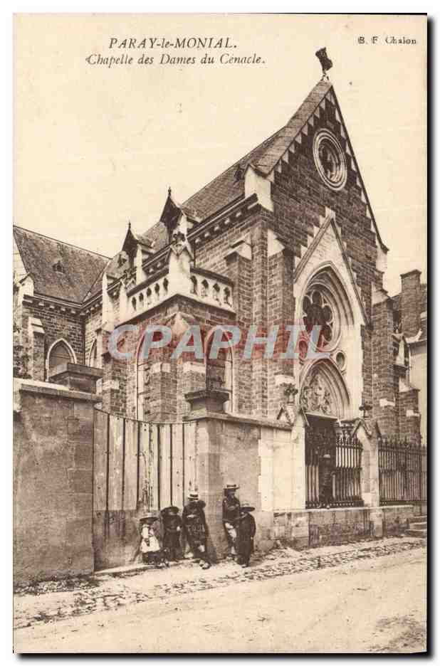 Paray-le-Monial — Kapelle der Damen des Cénacle — B. F. (Chalon)