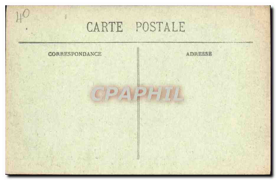 CPA Dax Interieur de la Fontaine d'eau Chaude Source de la Nehe  — Rückseite