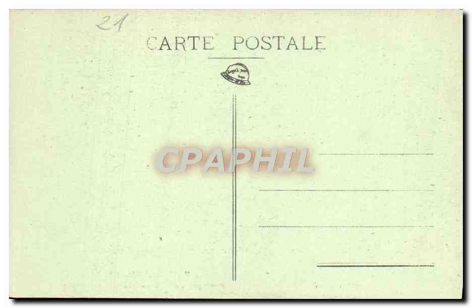 Fontaine-les-Dijon — Portique du Château de Saint-Bernard — Reprod. int. — Verso
