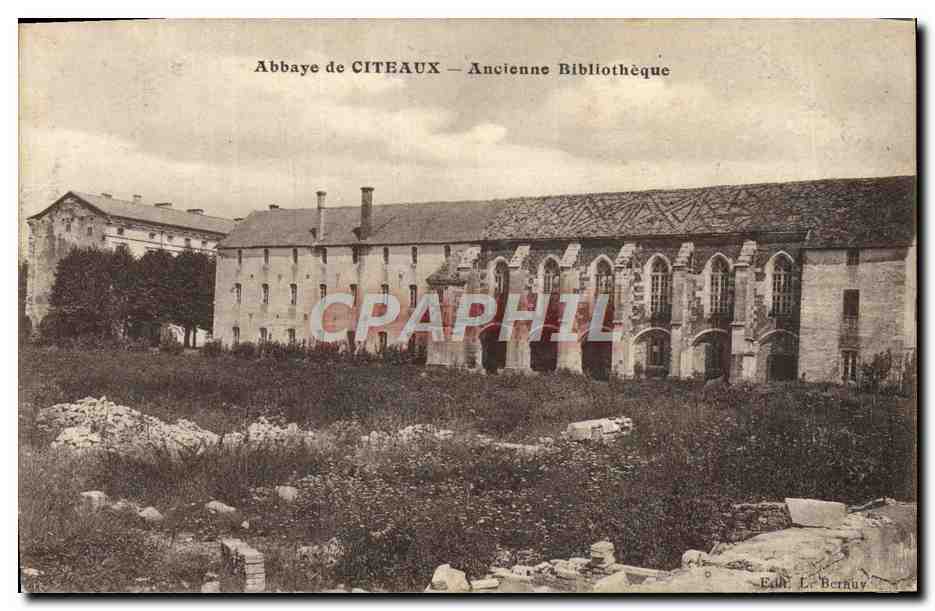 Abbaye de Cîteaux — Ancienne Bibliothèque — Édit. L. Bernuy