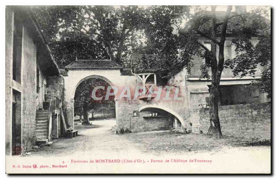 CPA Environs de Montbard Ferme de L'Abbaye de Fontenay