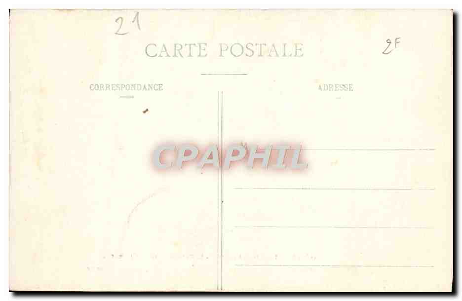 CPA Montbard Le cabinet de travail de Buffon Oiseaux — Rückseite