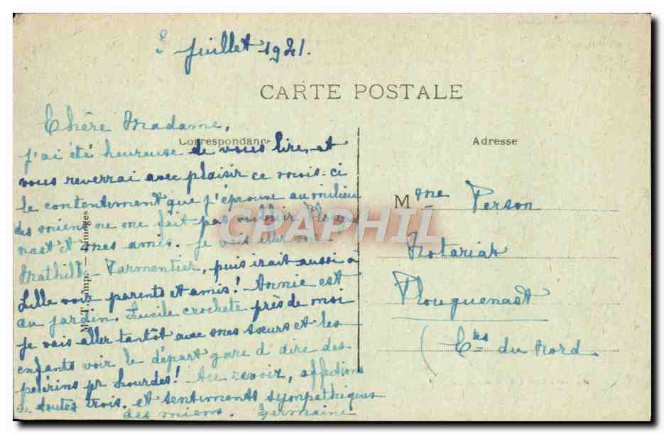 CPA Aire Sur la Lys Souvenir Du Bombardement Rue de Biennes Militaria  — Rückseite