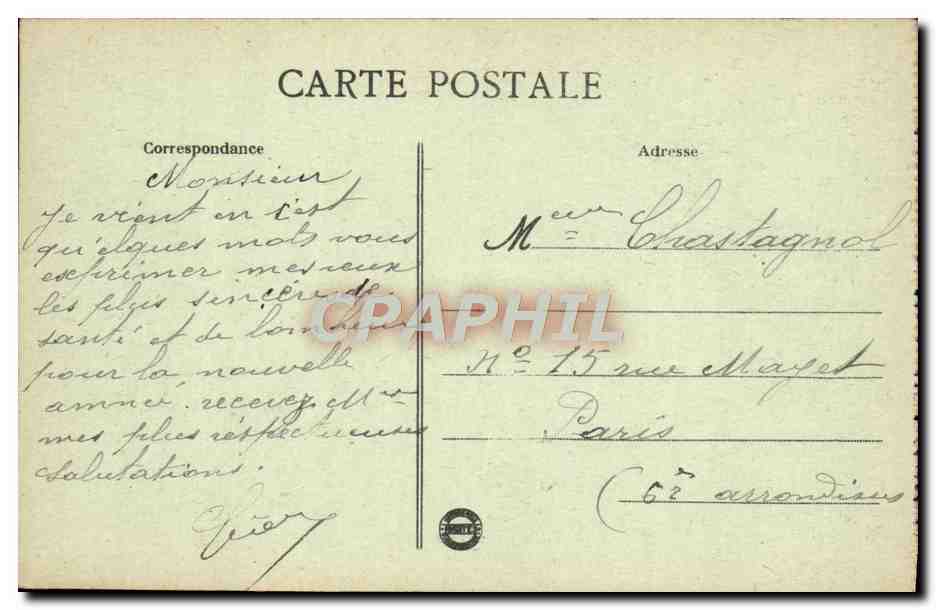 Pont de Soissons détruit — La Guerre 1914-17 — L. C. H. Paris - Visé, Paris — Reverso