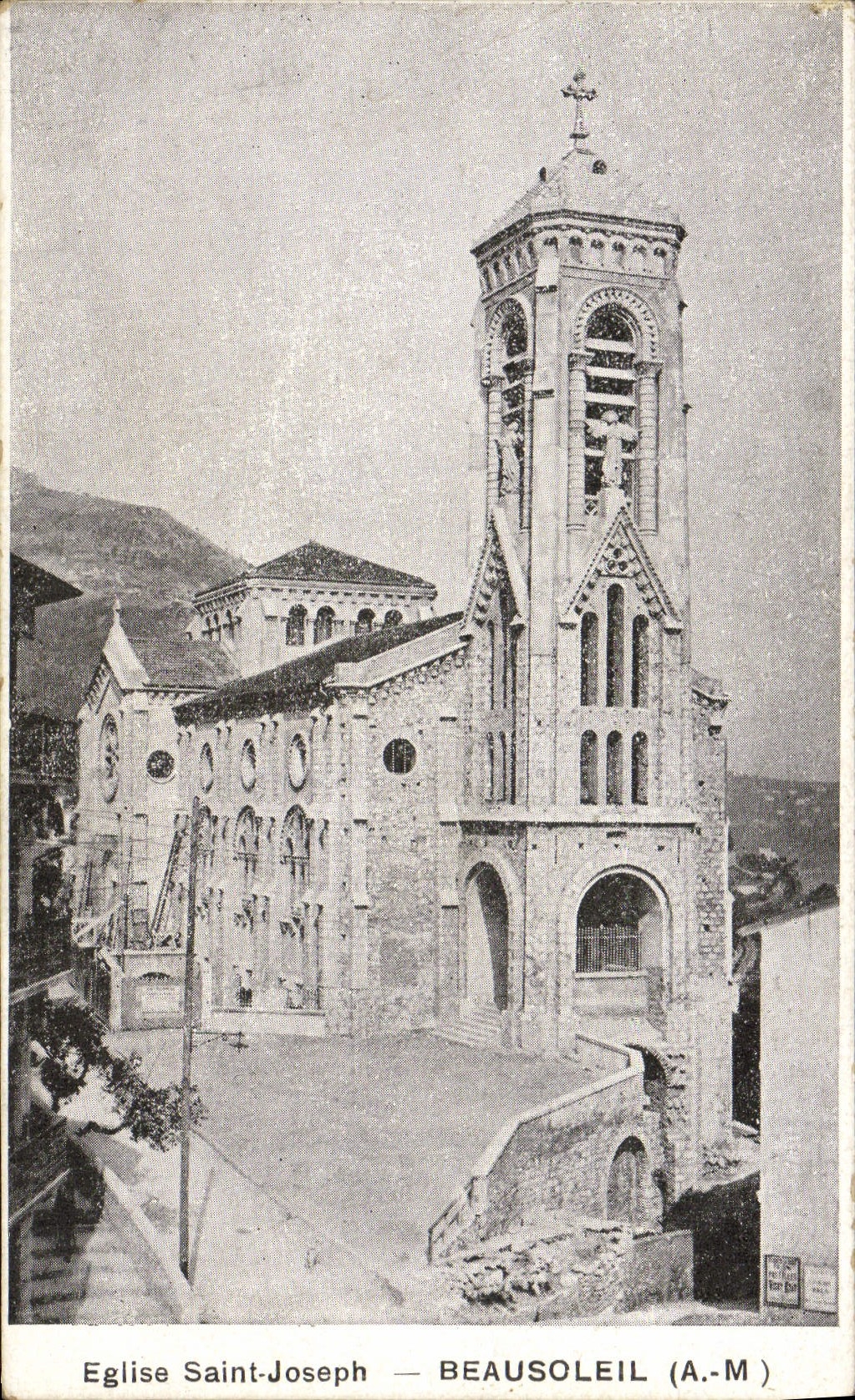 CPA Beausoleil Eglise Saint Joseph