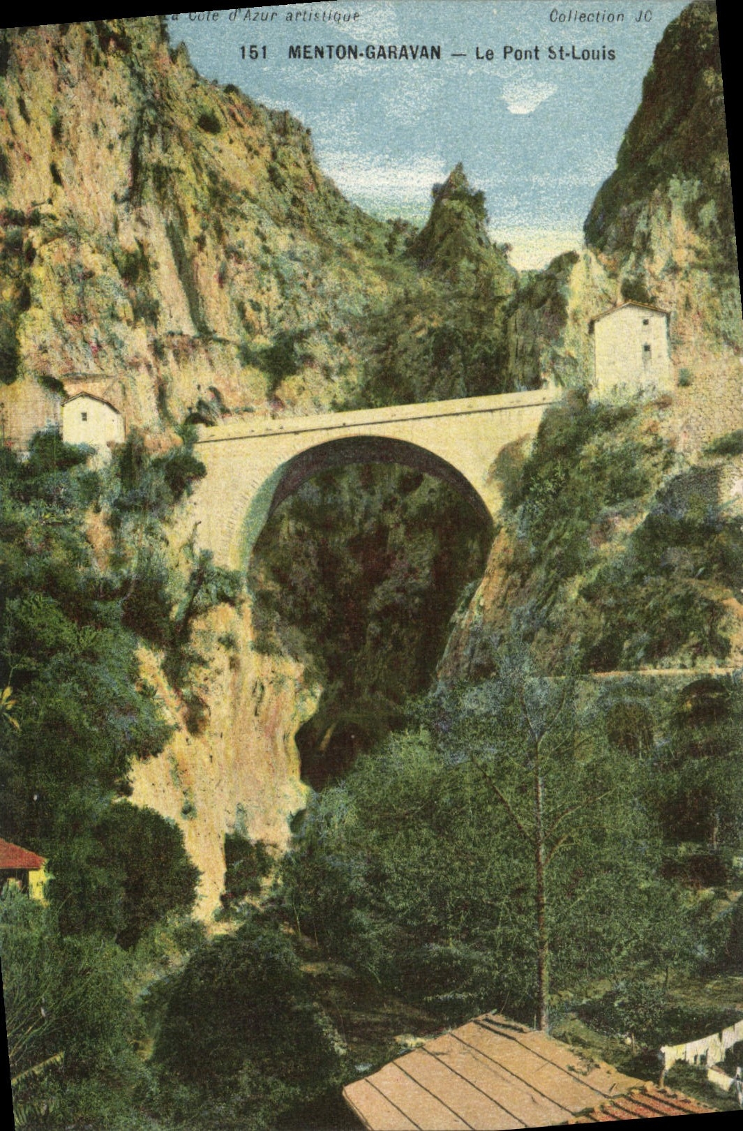 CPA Menton Garavan Le Pont St Louis