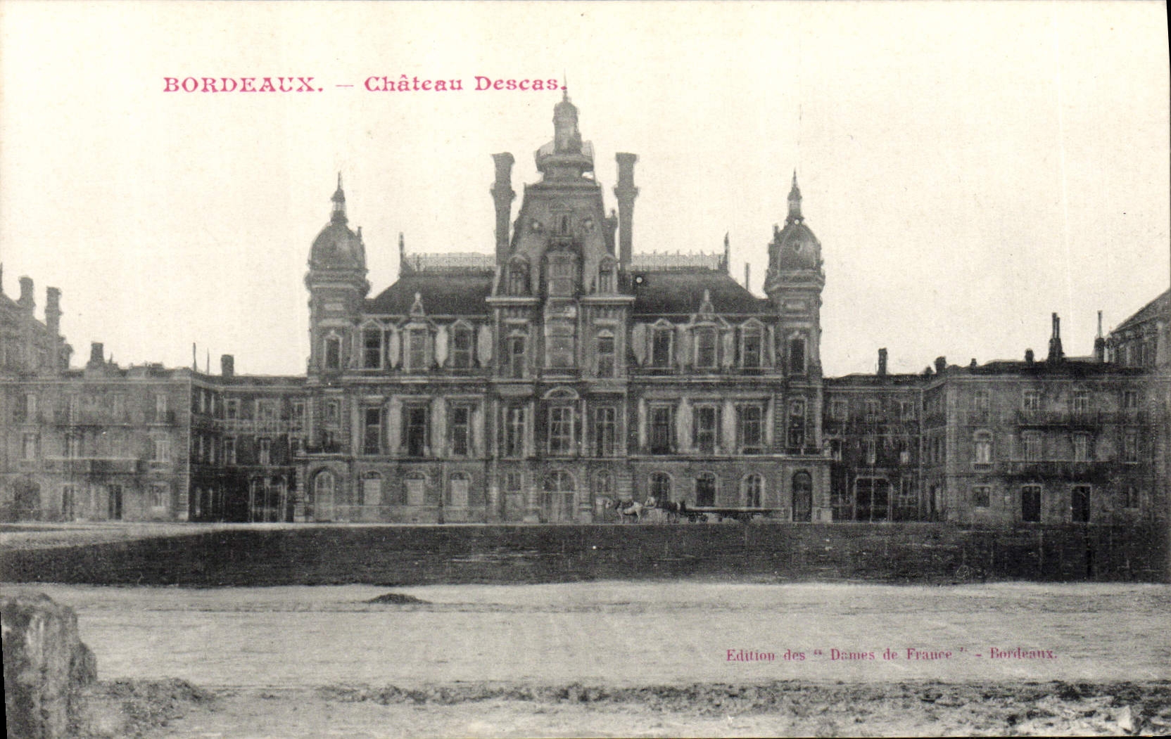 CPA Bordeaux Chateau Descas