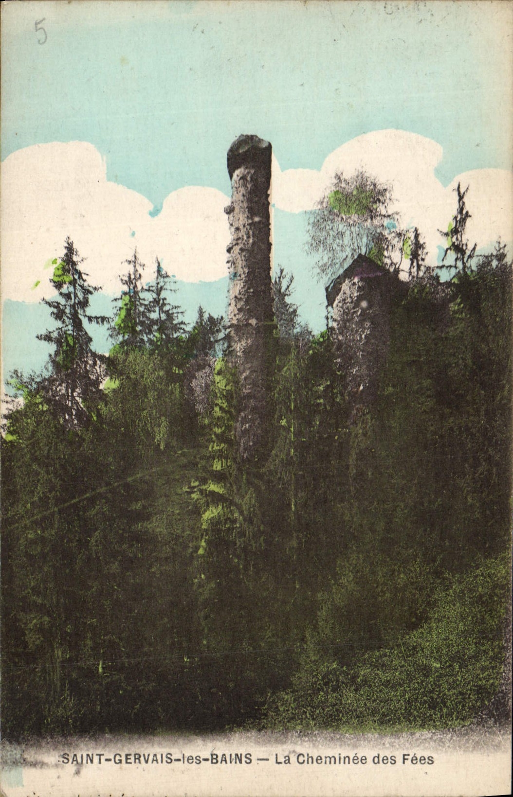 Saint-Gervais-les-Bains — La Cheminée des Fées — Simei-Aquarelle & Bréger Frères