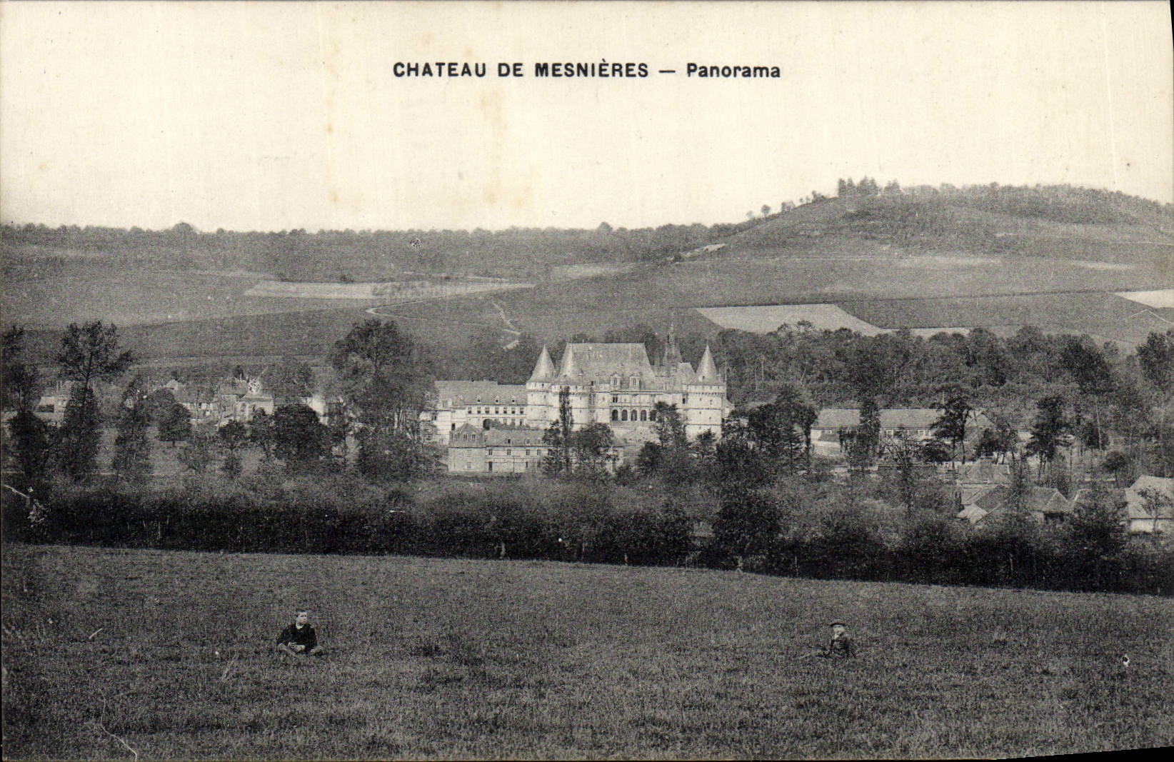 CPA Chateau De Mesnieres Panorama