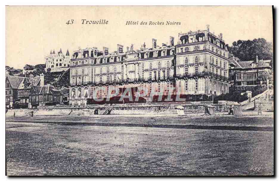 CPA Trouville Hotel des Roches Noires