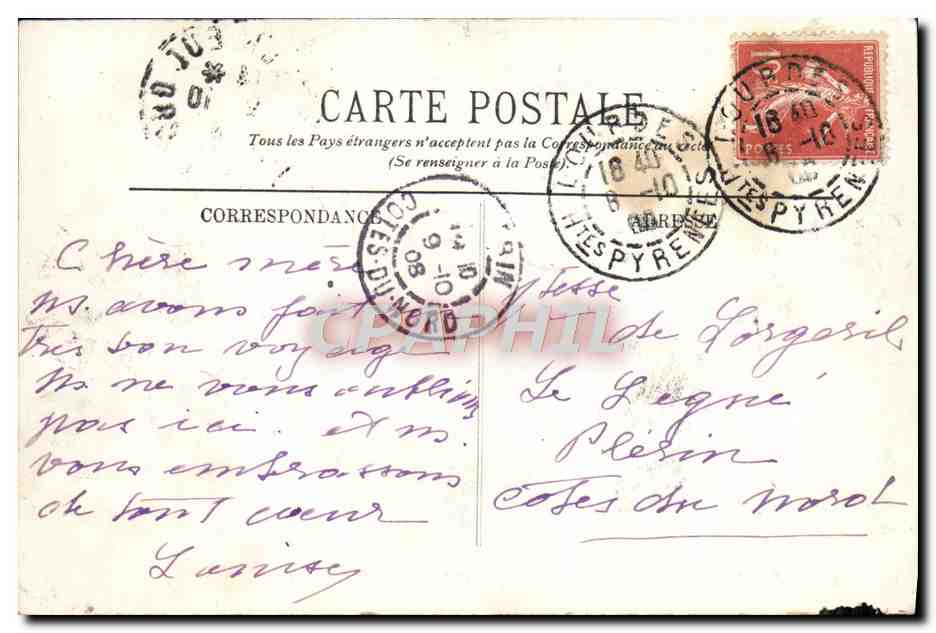 CPA Scenes Et Types Des Pyrenees Chiens de Montagne Chiot Chien — Reverso