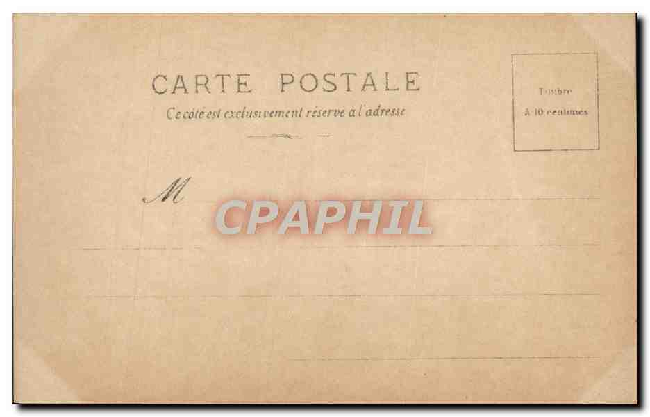 CPA Musee De Versailles Ferdimand Mme De Maintenon — Verso