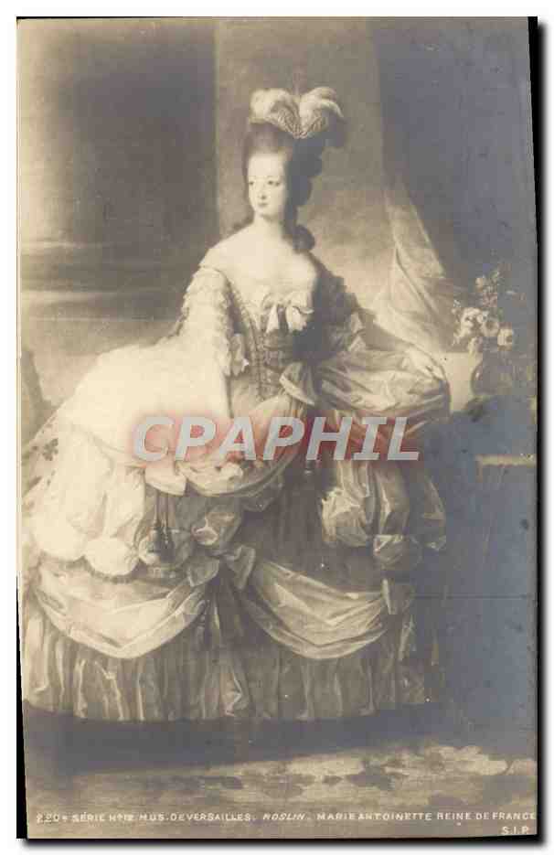 Marie-Antoinette Reine de France — Série Hôte Mus. de Versailles — éditeur Moolin, n°220