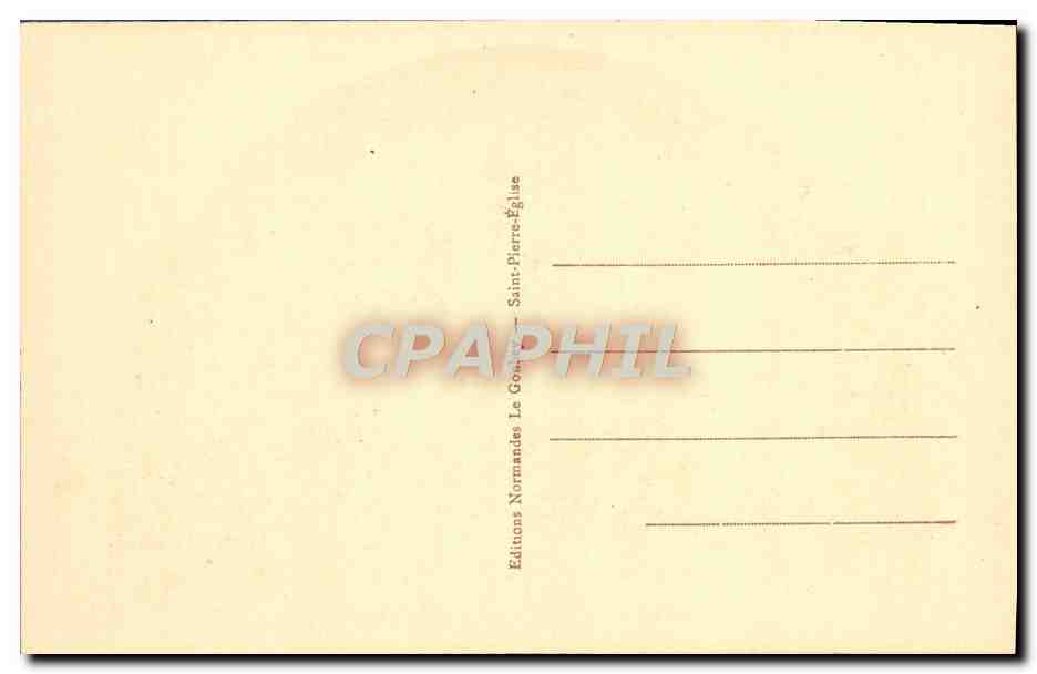 CPA Montfarville Eglise de Peche Miraculeuse — Verso
