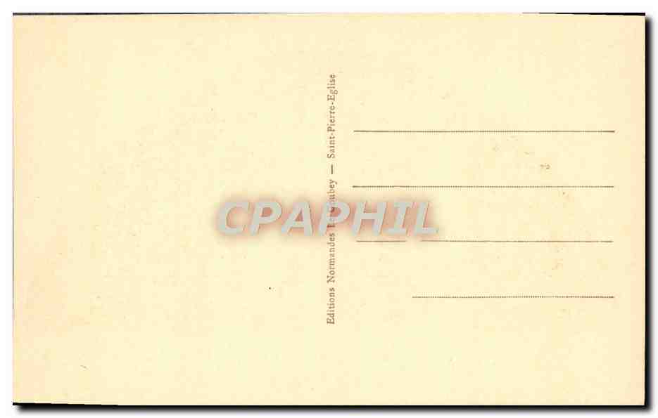 CPA Montfarville Eglise de Annonciation — Verso