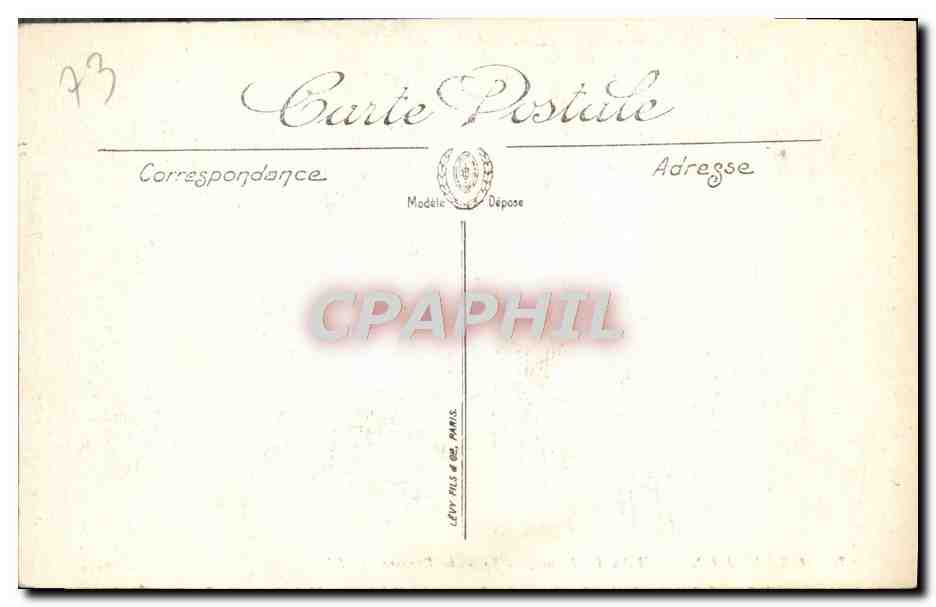 CPA Aix les Bains Villa des Fleurs Salle de Baccara — Rückseite