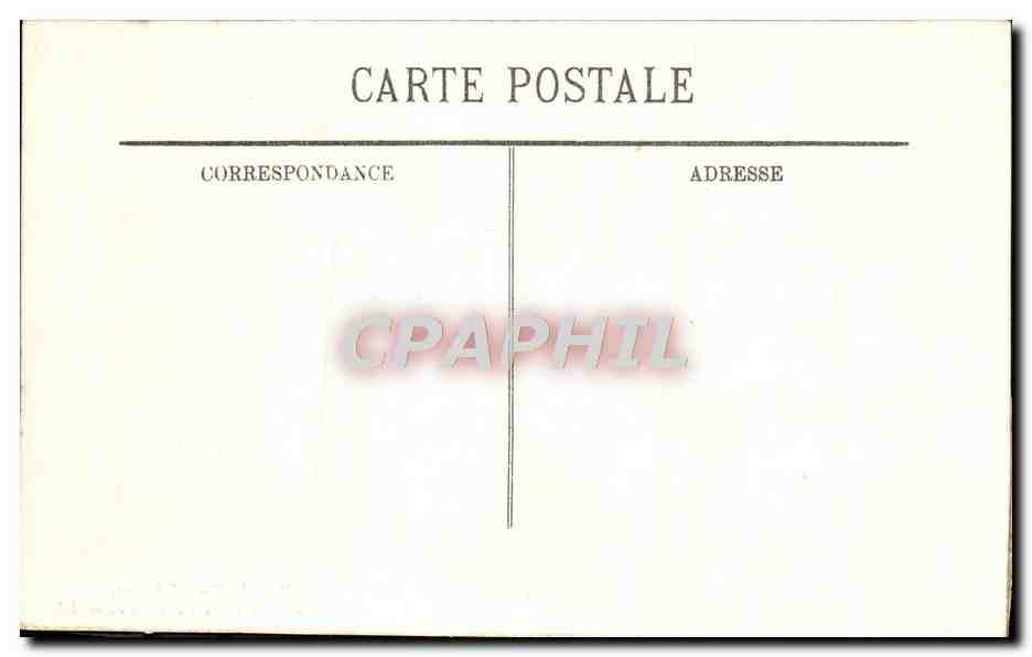 CPA Rouen Dans la cour d'Albane Vieille maison au pied de la cathedrale Vignette Pro Patria Horologe — Rückseite