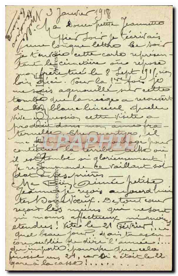 Cimetière de Florent — Soldats de l'Argonne — Éditeur P. Dazingny, Sie-Mehenboud — Verso
