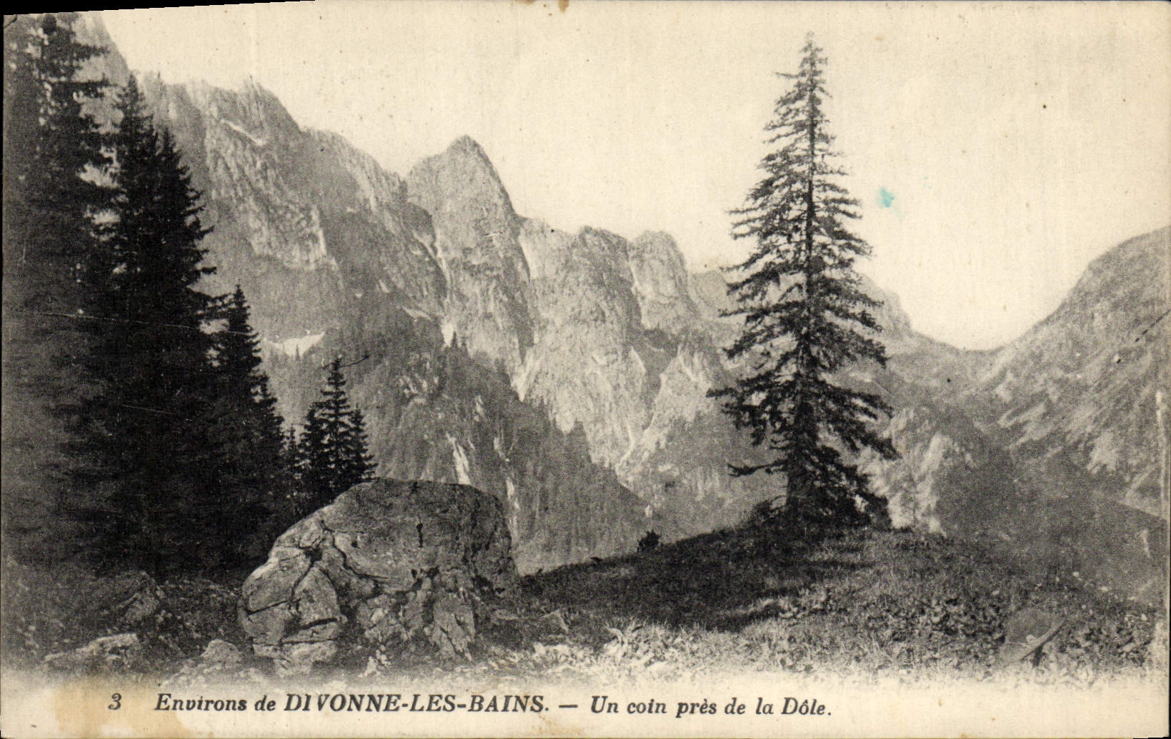 Environs de DIVONNE-LES-BAINS — Un coin près de la Dôle