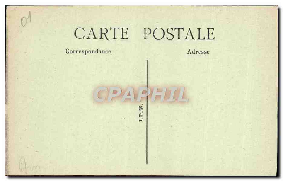 CPA Divonne Les Bains Sur la Route de La Faucille le domaine de Pailly et la chaine du Jura  — Rückseite
