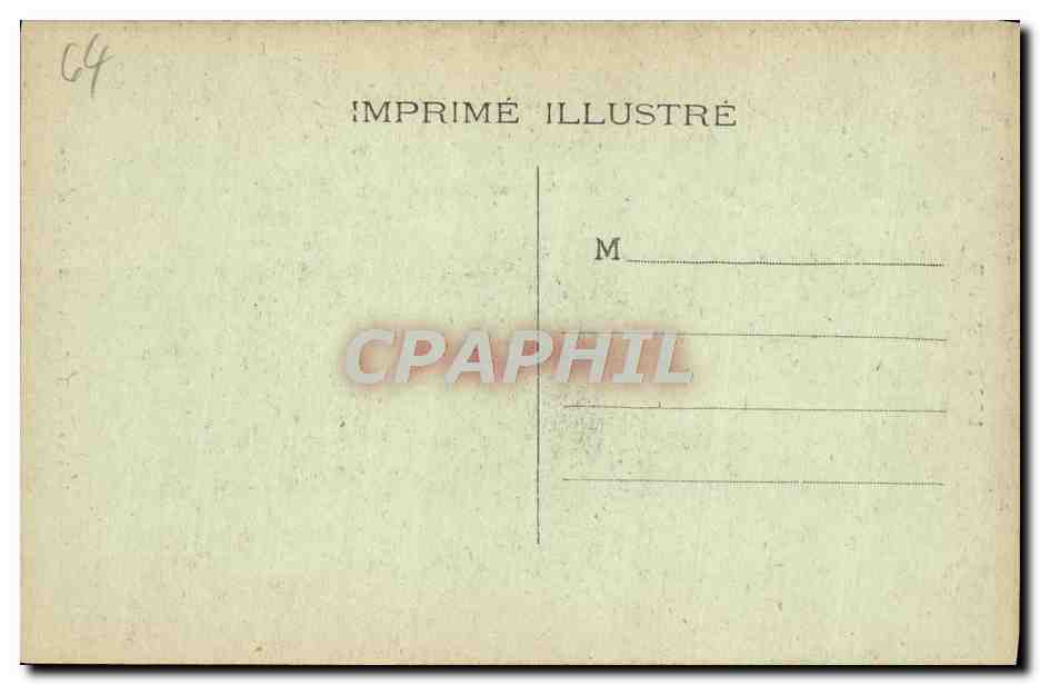 Grottes de BETHARRAM — L'Obélisque — Imprimé Illustré — Rückseite