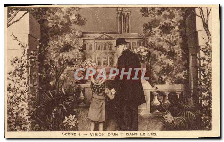 Vision d'un T dans le Ciel — Scène 4 — Diorama de Sainte-Thérèse de l'Enfant-Jésus