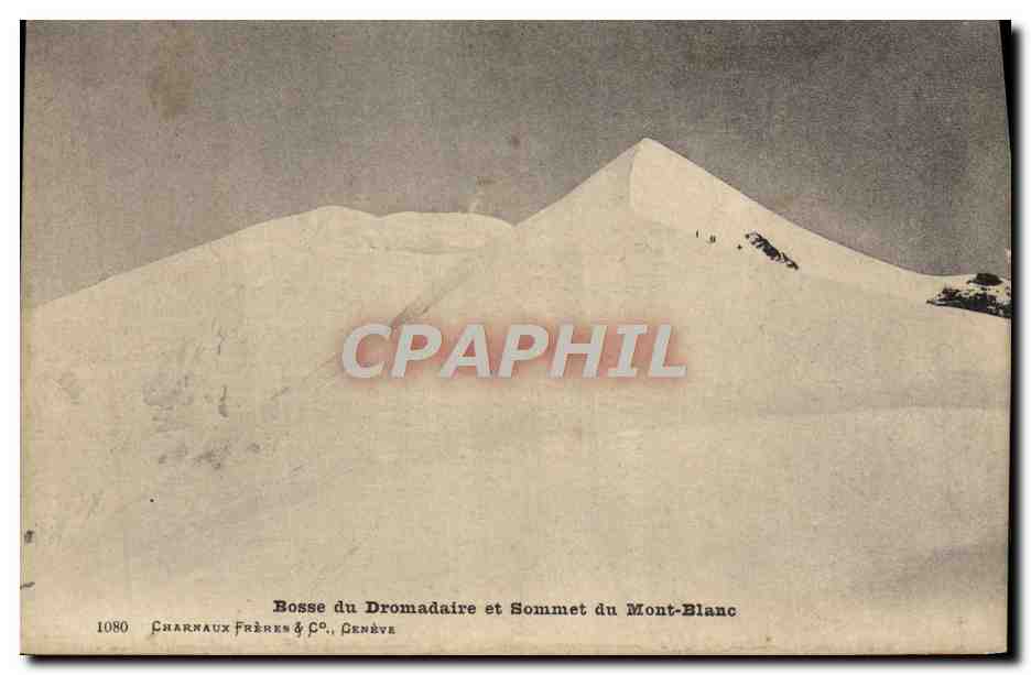Bosse du Dromadaire et Sommet du Mont-Blanc — Charnaux Frères & Co., Genève, n° 1080