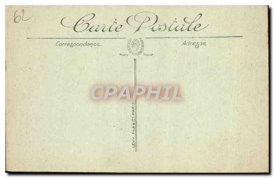 Boulogne-sur-Mer — Säule der Grande Armée — Verlag Lévy & Cie, Paris, Nr. 291 — Rückseite